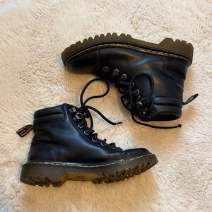 Dr. Marten black leather Boots